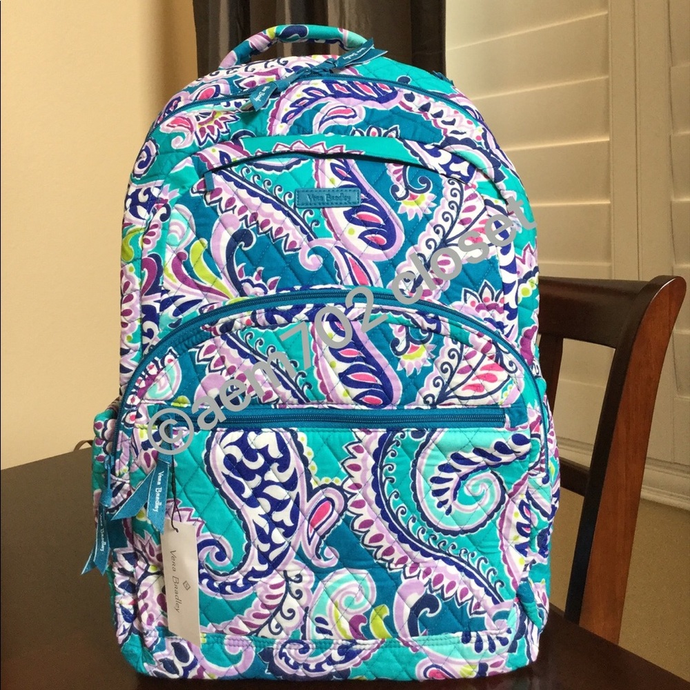 NWT VERA BRADLEY LARGE ESSENTIAL BACKPACK